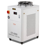 VEVOR Industrial Water Chiller, CW6000, 1500W Industrial Water Cooler Cooling System with Compressor V952-GYLSJYSJS15LDYZN6V3