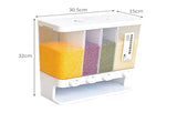 Storage Box Transparent Classification Press Button Removable Cover Storage Tanks for Kitchen V1294-YM0716-3118220144111