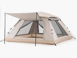 Weisshorn Camping Tent Family Shelter 210D Oxford Fabric Awning 210cm Khaki XFEL-TENT-CANOPY-BE