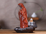 Ceramic Incense Holder Censer Smoke Backflow Incense Burner Decor Ornament V1294-YM0901-JY24724-02