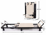 Powertrain Lyra Pilates Reformer Machine Foldable Multifunctional Home Gym Equipment Exercise T PLT-JYI-820-BE