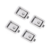 4 x Toolbox Lock Steel Paddle Handles Heavy Duty Trailer Door Latch Set for Ute & Tool Cabinets V63-953031