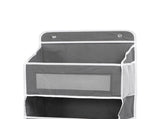 5 Shelf Hanging Closet Organizer Non Woven Fabric Over The Door Storage Bags with 5 5 Mesh V1294-YM0901-3117240298511