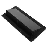 Black ABS RV Exhaust Hood Vent Cover for Stove and Bathroom, and Easy to Install Ventilation V1370-AZ4-20077