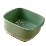 Kitchen Colander Set Double Layer Drain Bowl Strainer Multifunctional Plastic Washing Basket for V1294-YM0901-3118240034211