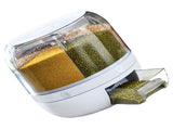 Grains Separate Storage Box Sealed Rotating Rice Bucket Home Insect Damp Proof Rice Storage Tank S V1294-YM0626-3118230011912