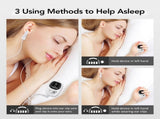 White Handheld CES Sleep Aid Device with Ear Clip - Dual Mode Microcurrent Relaxation, 3 Intensity V888-ELOSUNG53637