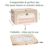 Moth Proof Cashmere Sweater Storage Bag, Breathable Wool Knitwear Storage Pouches Clothes Organizer V1370-AZ4-12411