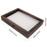 Insect Specimen Box, Wood and Acrylic, Clear Lid, Home Display, Assorted Colors, 1Set V1369-AZ3-W-15676