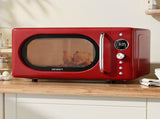 Devanti 20L Microwave Oven 700W Red MIO-EF20L-RD
