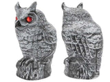 Solar Powered Owl Glowing Eyes Lifelike Appearance Waterproof Sun Resistant Bird Repeller for Home V1294-YM0716-3111220170011