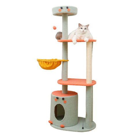 Floofi 143cm Dinosaur Cat Condo Cat Tree Green V227-3331641028520