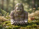 Extra Large 5.9" Resin Bigfoot Bird Feeder, Outdoor Sasquatch Bird Feeder, WallMount or V1369-AZ3-W-24100