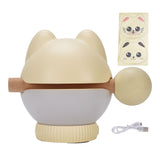 Kitten Night Light Cute Cat Lamp Cordless Dimmable Rechargeable Bedside Lamp 3 Brightness Levels Tap V1294-YM0901-3115250013912