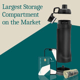Plastic Water Cup Diversion Water Bottle Travel Home Hidden Spot Cash Card Key Bottom Compartment V1259-DP01-A-3260