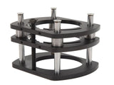 Trimming Machine Router Lift Table Base Aluminum Alloy Router Lift System with 4 Jaw Clamping Black V1294-YM0706-3114230108611