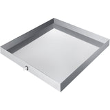 32 x 30 x 2.5 Inch Washing Machine Pan 18 GA Thickness 304 Stainless Steel Heavy Duty Compact Washer V952-SC32X30X2YC000001V0