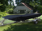 Square Boat Cover, 21-24FT , Trailerable, Marine Grade 210D grey V1188-ZXY-01-19