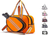 Pickleball Bag Tote Crossbody Shoulder Bag with Adjustable Strap Multi-Compartment Sports Racket Bag V1308-DSZKI-1801-1