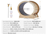 Cat Exercise Wheel Large Cat Treadmill Wheel for Indoor Cats 29.5 inch V952-MZMPBJYMSMDBZFT86V0