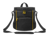 Tennis Ball Carry Bag, Multi-Pocket Polyester Ball Bag with Adjustable Shoulder Strap for V1308-DSZKI-2704