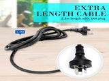 Aquarium Submersible Pond Water Pump 3000L/H 55W 3m V274-AQ-SP3000