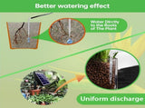 Solar Powered Automatic Irrigation System with Digital Control Panel & Timer - Weatherproof Durable V888-ELOSUNG55142-1
