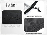Elliptical Exercise Machine Cover - Waterproof & Dustproof Protective Cover for Home Use, for Indoor V1192-AZ-W-8168