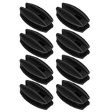 100PCS Electric Fence Insulator Weather Resistant ABS Square Tube Post Insulator for Steel Wire V1294-YM0717-3111220228812