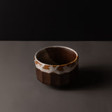 Matcha Tea bowl 11cm Metallic Rust Glaze V637-C0080