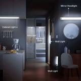 2-Pack Under Cabinet Lighting,Wireless LED Closet Lights,Rechargeable Motion Sensor Light Indoor for V1370-AZ4-15885