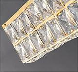 BAMDECOR C3332/L Linear Luxury Crystal Chandelier Modern LED Crystal Chandelier LED Ring Pendant V255-BAM-C3332/L-1.2