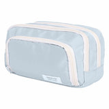 Big Capacity Pencil Case, 3 Compartments Large Pencil Pouch Pen Bag Pencil Box Holder Organizer, V1366-AZ2-W-25267