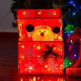 Christabelle Animated Santa Gift Box LED Christmas Tree Decoration Xmas Ornament 112_SHE100