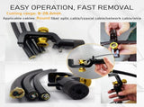 Coaxial mid span stripper, radial cutter, slitting ring tool, coaxial circular cable sheath V1192-AZ-W-14322