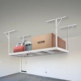 Overhead Garage Storage Rack, 91.44x243.84cm Garage Ceiling Storage Racks, Heavy Duty Adjustable V952-CKTHBCWJZBS36S0MYV0