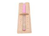 Rotating Hourglass Wall Mounted 15 Minute Wooden Sauna Sand Timer Clear Scales Explosion Proof for V1294-YM0901-3111250206011