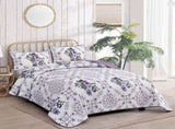 Kaleidoscopic Quilted coverlet and pillowcovers set Burst of Colors - Queen size V745-MAC080520Q13U