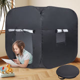 Sensory Tent for Kids 35.4*35.4*35.4 in,Pop Up Tent Calm Corner for Children to Play and V1369-AZ3-W-22153
