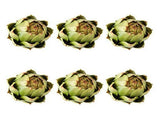 6Pack Artificial Artichoke Vegetables and Fruits for Home Wedding Party Table Decoration V1192-AZ-W-18559