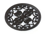 Decorative Flower Cast Iron for Dining Table Or Kitchen Use Hot Dishes and Pots Holder Heat V1370-AZ4-12578
