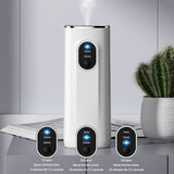 Waterless Diffuser for Essential Oil, Battery Operated Nebulizer, Natural Air Freshener & V1366-AZ2-W-12501
