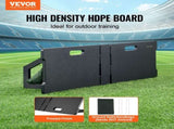 Soccerer Board, 45"X13" Portable Soccer Wall with 2 Angles, Foldable HDPE Kickback V952-ZQHDBHDPEL45RXNTKV0
