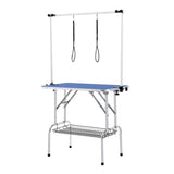 Pet Grooming Table Two Arms with Clamp, 915 x 610mm Dog Grooming Station, Foldable Pets Grooming V952-ZDMRZ36INCHSQMXV6V0