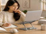 360&deg Rotating Laptop Stand Set - Ergonomic Cooling Desk V888-ELOSUNG54282