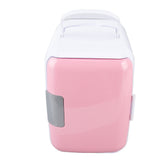 Car Fridge 4 Liters Durable ABS Storage Detachable Partition Portable Mini Fridge for Food V1294-YM0716-3113220131312