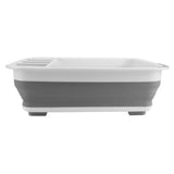 Foldable Drain Basket Drying Dish Storage Rack Dish Drainer for Kitchen Counter Organizer V1294-YM0901-3117200171111