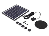 Solar Fountain Pump 5.0W Prevent Clogging Portable Easy to Clean Solar Water Pump Floating Fountain V1294-YM0523-3111220123311