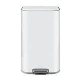 Cefito 30L Pedal Rubbish Bin Kitchen Trash Garbage Waste Can Soft Close White RB-30L-1C-WH