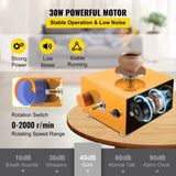 Mini Pottery Wheel, 30W 0-2000 RPM Ceramic Wheel, Adjustable Speed DIY Clay Machines, Electric V952-XTXTYLP22220V33F0V3